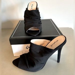 Slouchy Slip On Heels